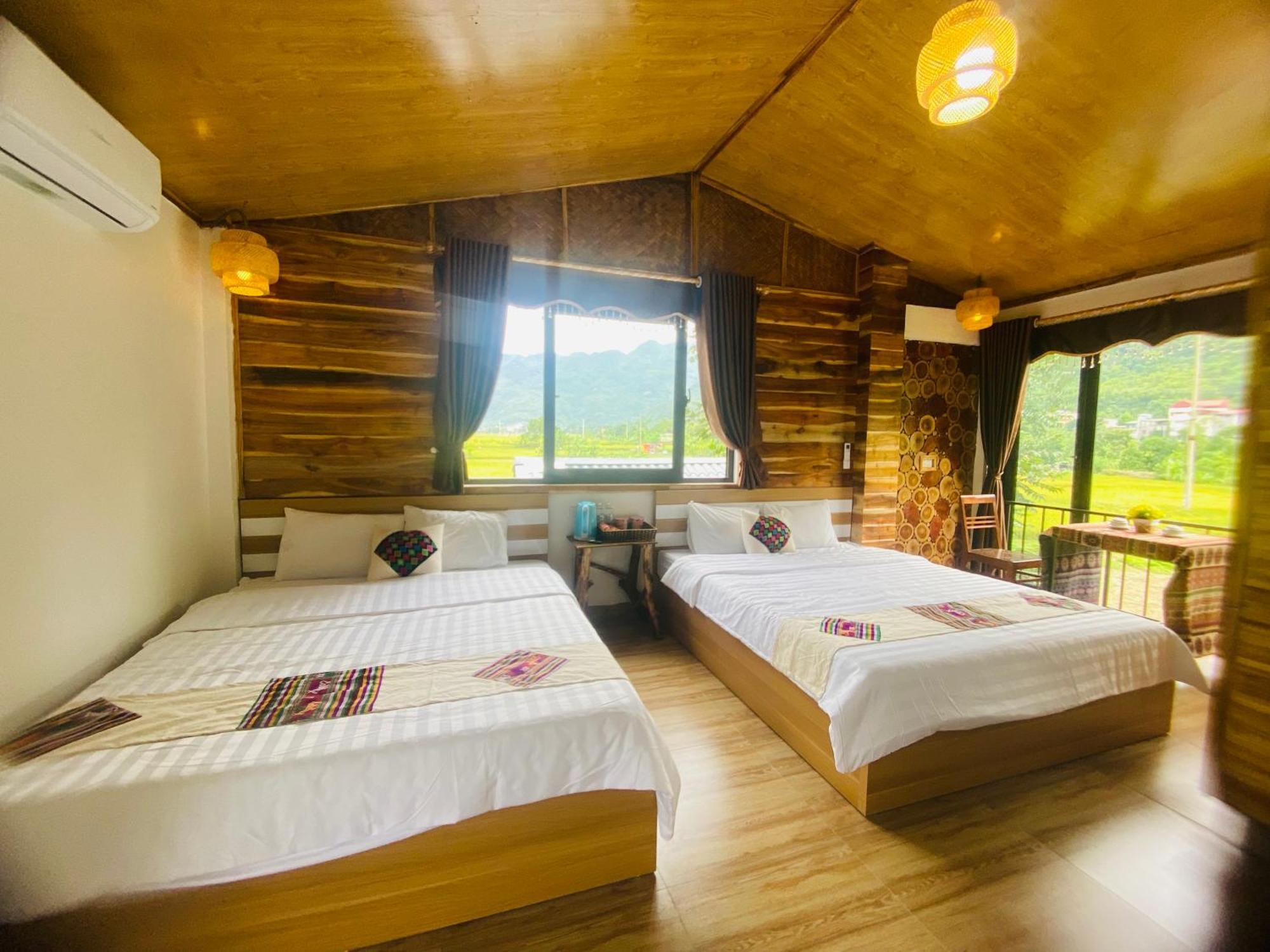 Homestay Quan Hang マイチャウ エクステリア 写真