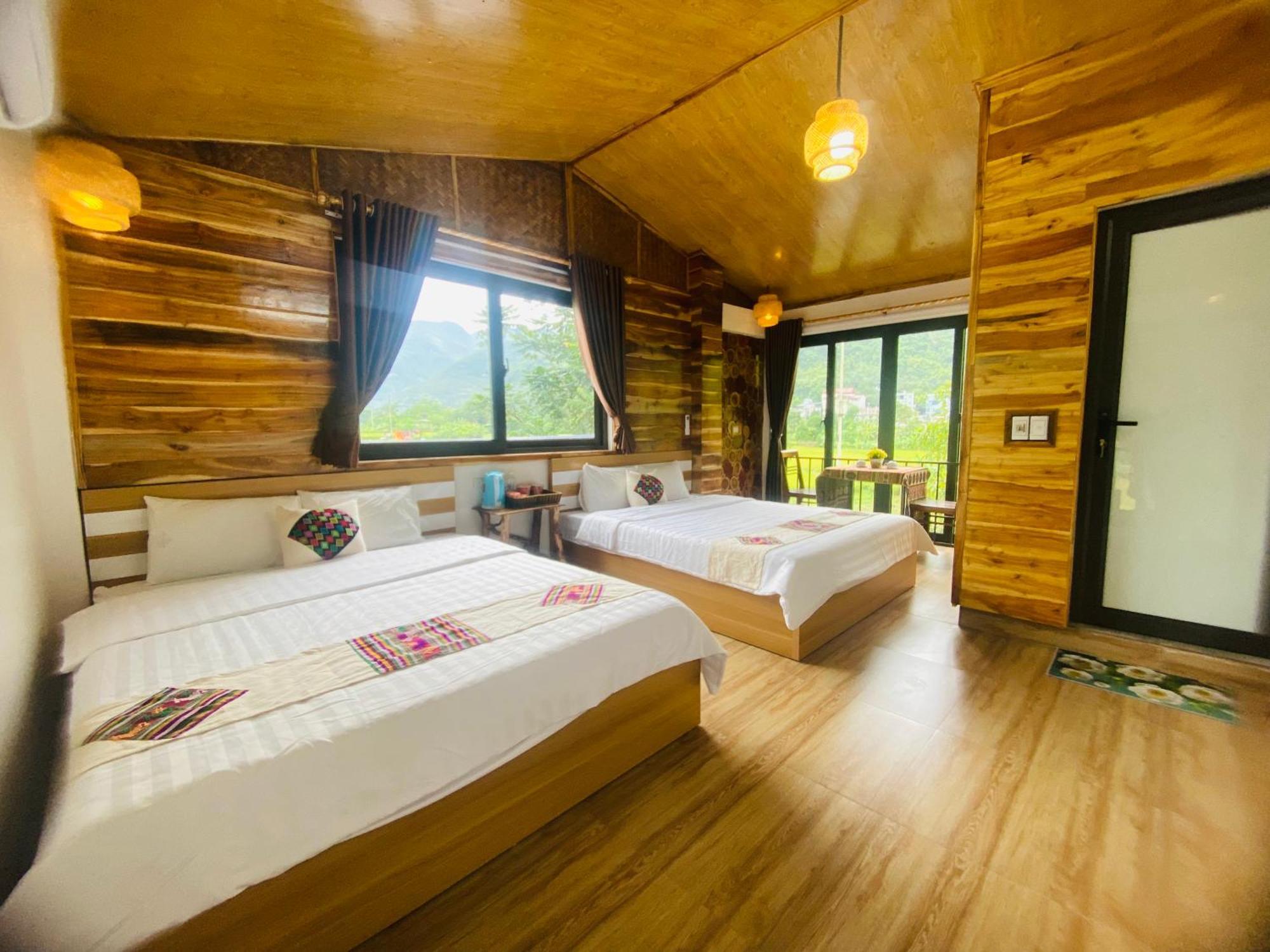 Homestay Quan Hang マイチャウ エクステリア 写真