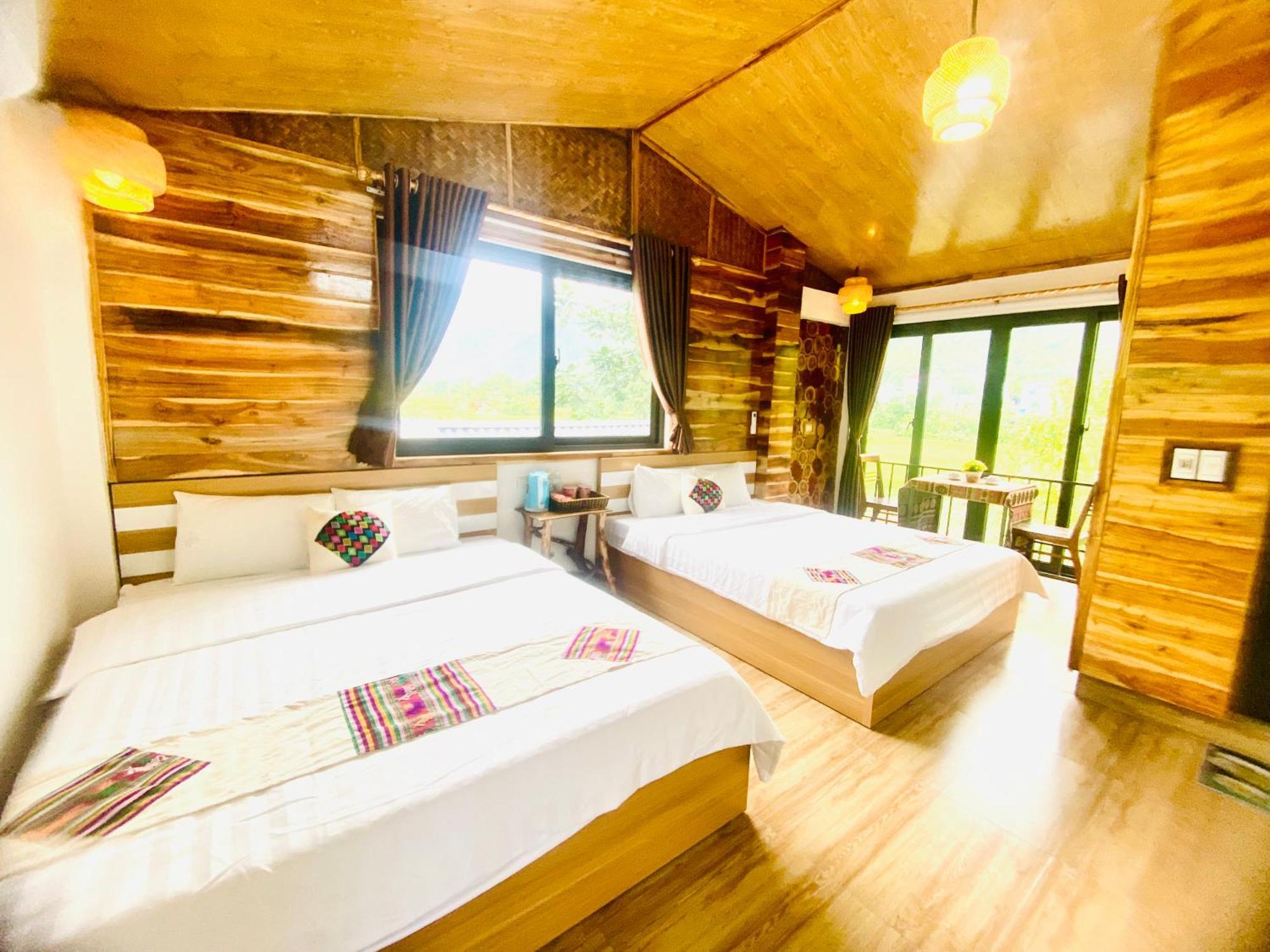 Homestay Quan Hang マイチャウ エクステリア 写真